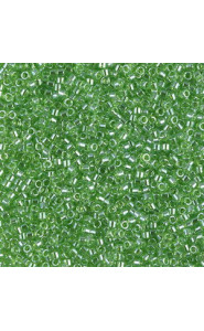 Miyuki delica beads 15/0 - Transparent lime luster DBS-1226